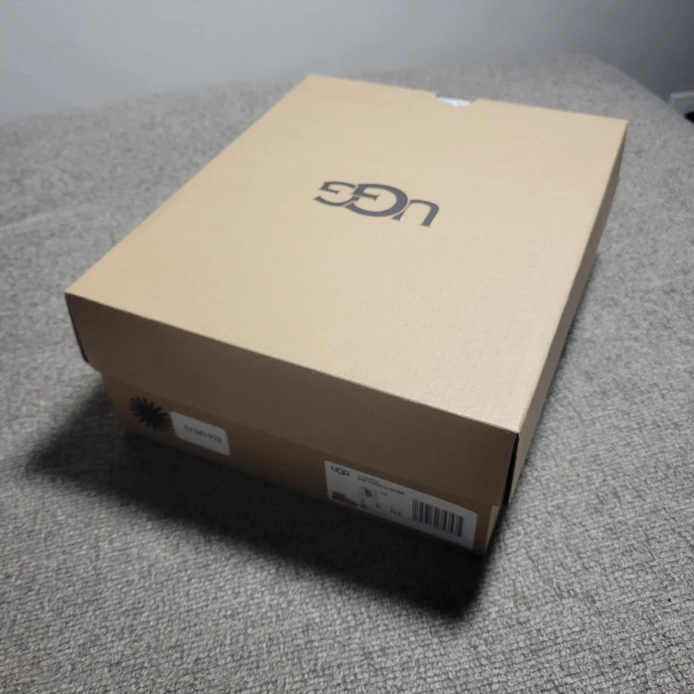 UGG Tan Suede Shearling Boots - Picture 9 of 9